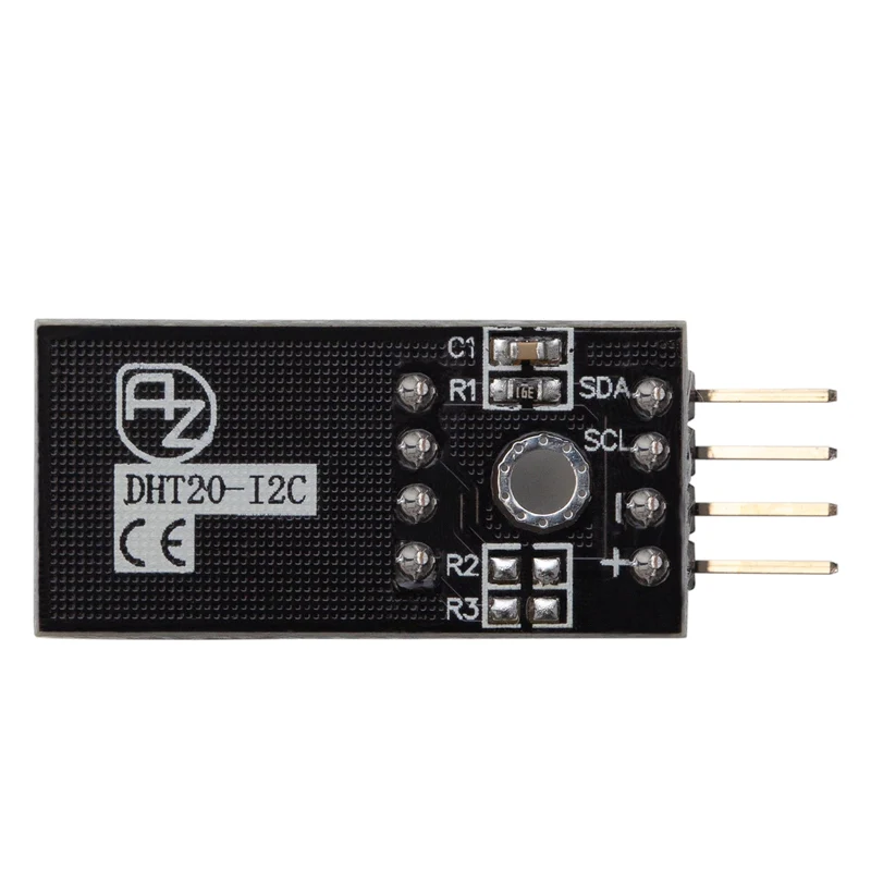 DHT20 Digital temperature sensor and air humidity sensor with I2C interface 2.5V to 5.5V Compatible with Raspberry Pi board for DIY microelectronics projects