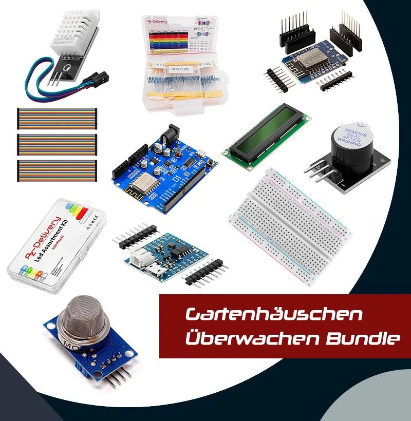 Air monitoring with ESP8266 D1 Mini and sensors