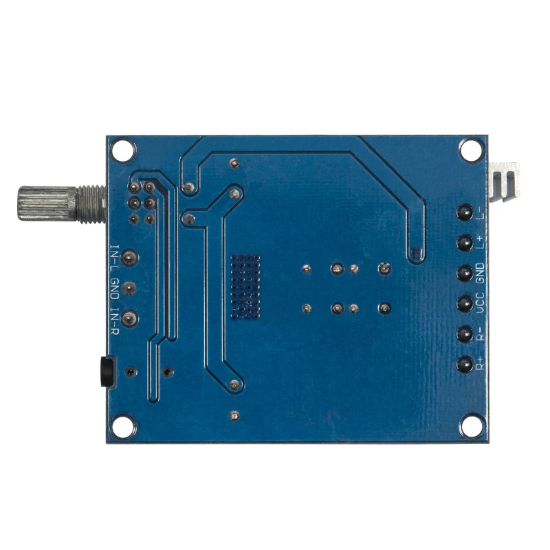 Digital amplifier board TPA3116D2 with two channel preamplifier