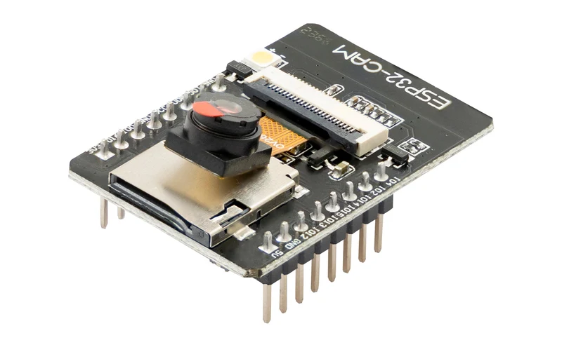 ESP32-Cam camera module (ESP32 Wifi/Bluetooth module including camera) compatible with Arduino