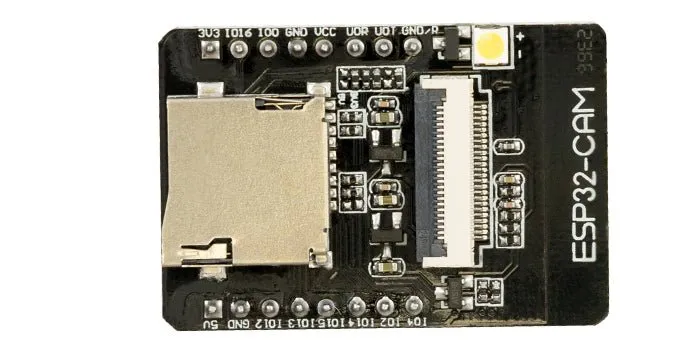 ESP32-Cam camera module (ESP32 Wifi/Bluetooth module including camera) compatible with Arduino
