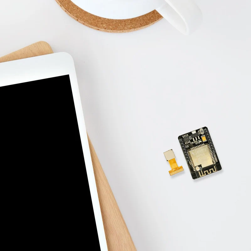 ESP32-Cam camera module (ESP32 Wifi/Bluetooth module including camera) compatible with Arduino
