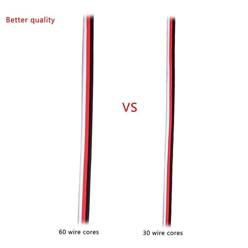 10 Pcs Servo Extension Cable Connector 320mm 12.59 inch 3 Pin Cable Male to Female JR Connector for RC Aircraft