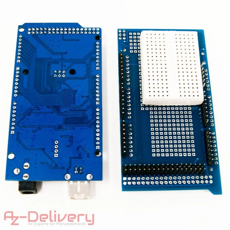 AZ-MEGA2560-Board with Prototyping Shield for AZ-MEGA2560-Board