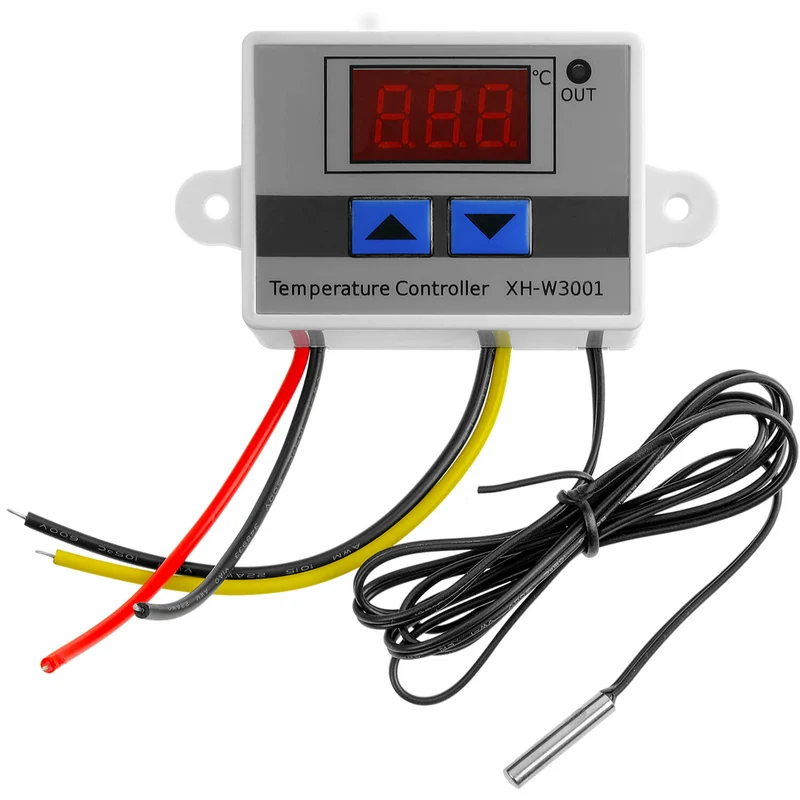 XH -W3001 thermostat 12V with temperature display, -50 ° C to 110 ° C