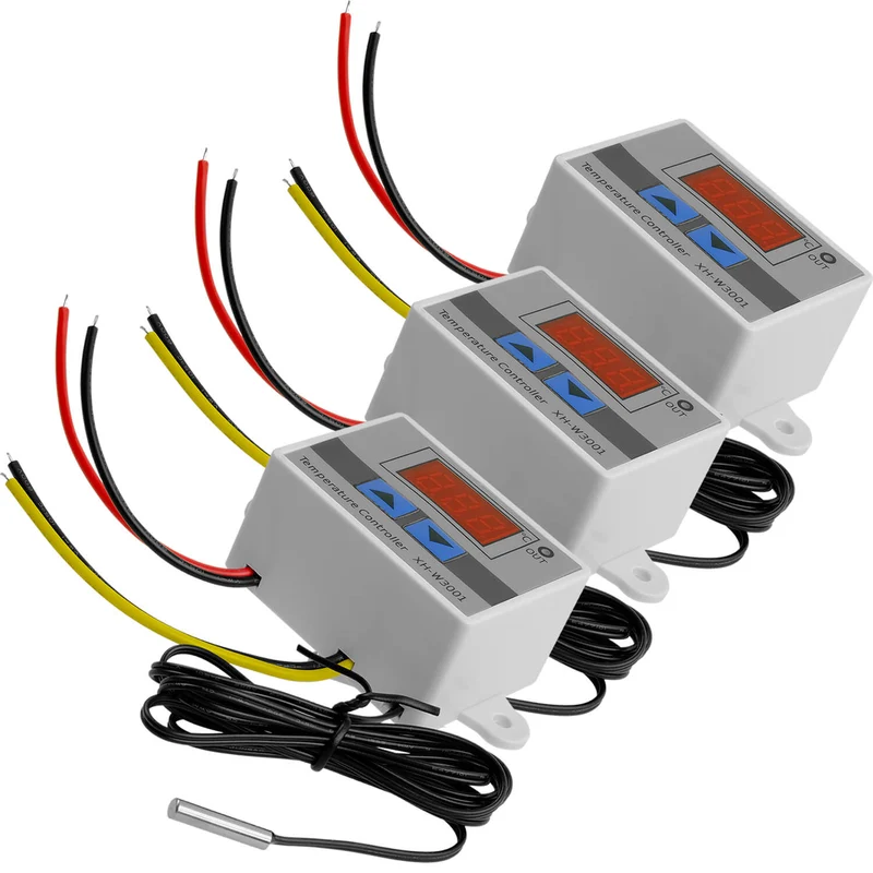 XH -W3001 thermostat 12V with temperature display, -50 ° C to 110 ° C