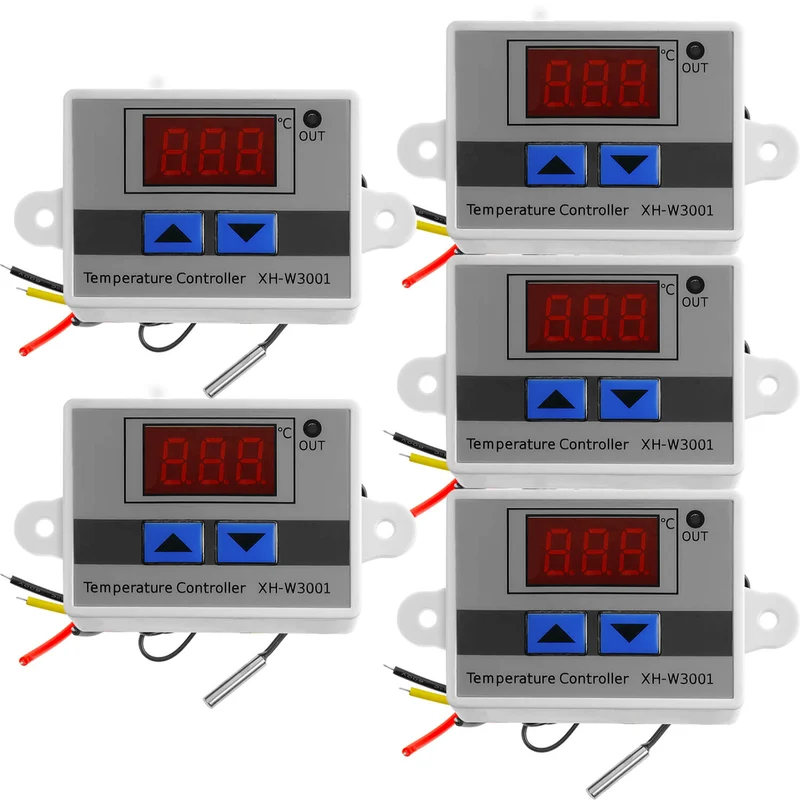 XH -W3001 thermostat 12V with temperature display, -50 ° C to 110 ° C