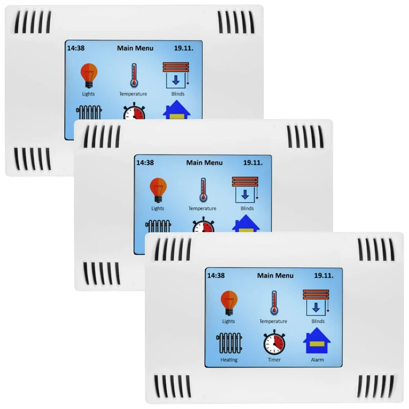 AZ-Touch Mod wall housing set with 2.8 inch touchscreen for ESP8266 and ESP32