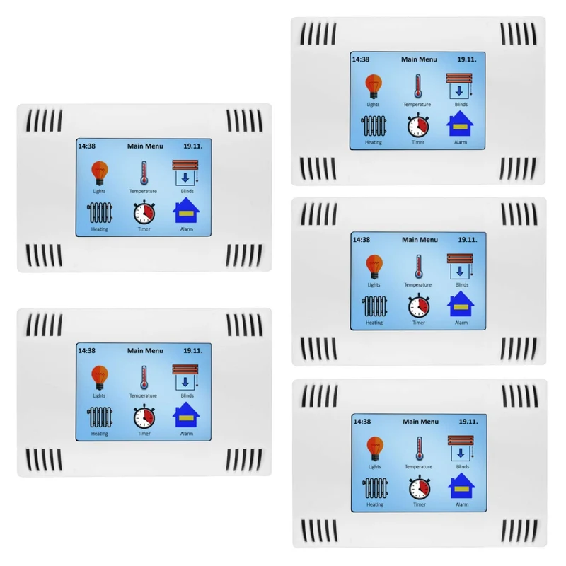 AZ-Touch Mod wall housing set with 2.8 inch touchscreen for ESP8266 and ESP32