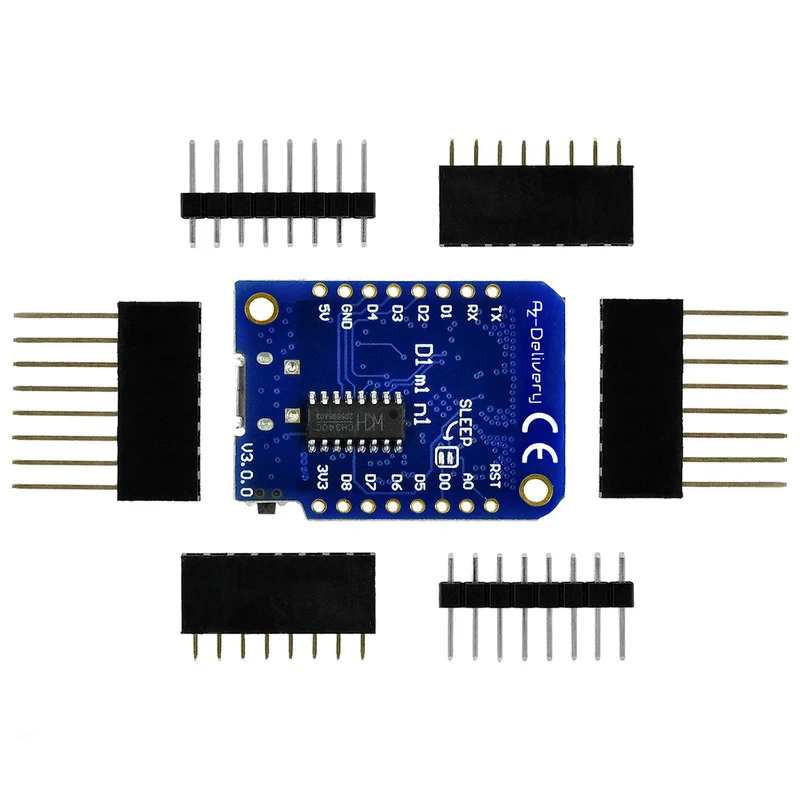 D1 Mini V3 Nodemcu with ESP8266-12F WLAN module compatible with Arduino