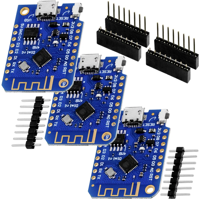 D1 Mini V3 Nodemcu with ESP8266-12F WLAN module compatible with Arduino