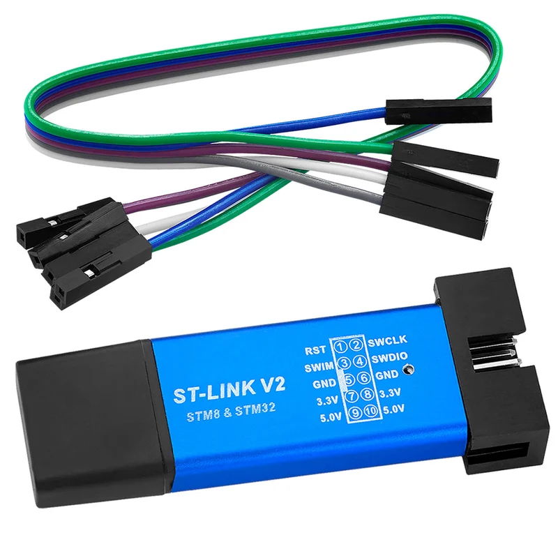 ST Link V2 Mini Simulator Download Programmer (STM8 6 STM32) compatible with Arduino