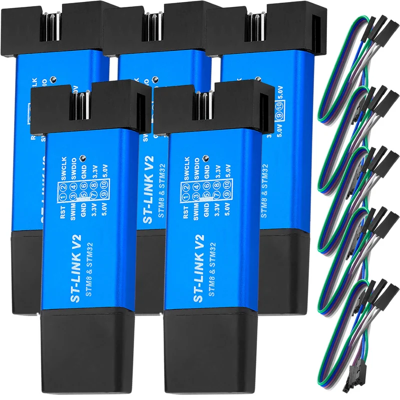 ST Link V2 Mini Simulator Download Programmer (STM8 6 STM32) compatible with Arduino