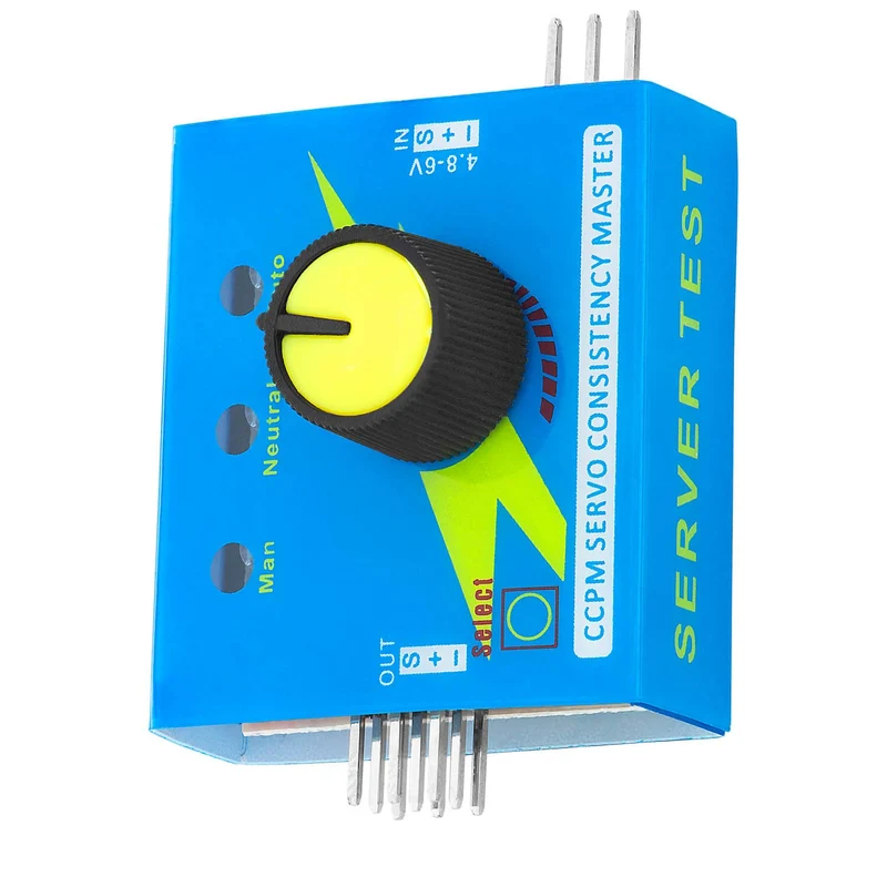 Servo Tester CCPM Servo Consistency Master 3ch 4.8-6V