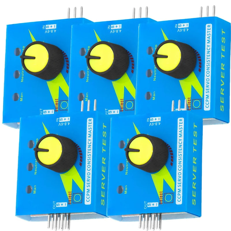 Servo Tester CCPM Servo Consistency Master 3ch 4.8-6V