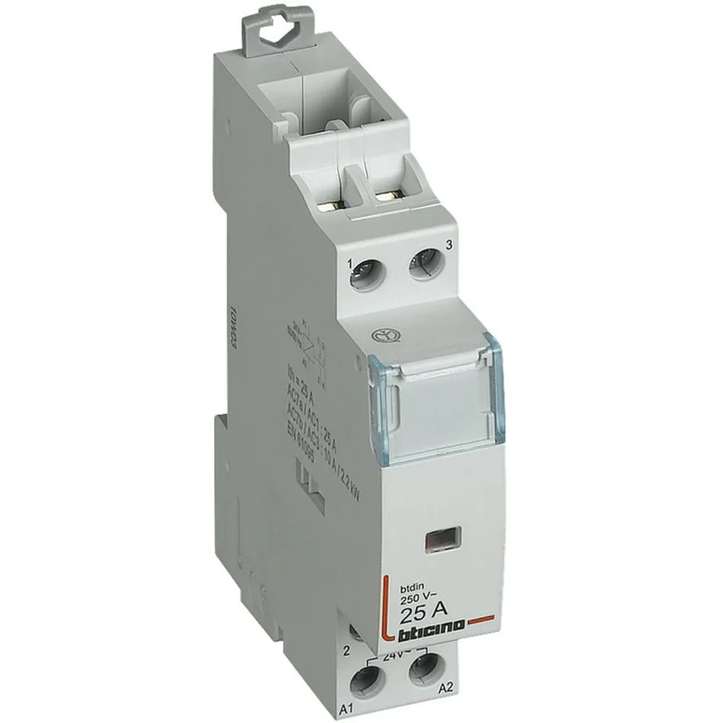 Contattore Modulare Bticino 2NO 20A Bobina 230V 1 Modulo – FT1A2N230