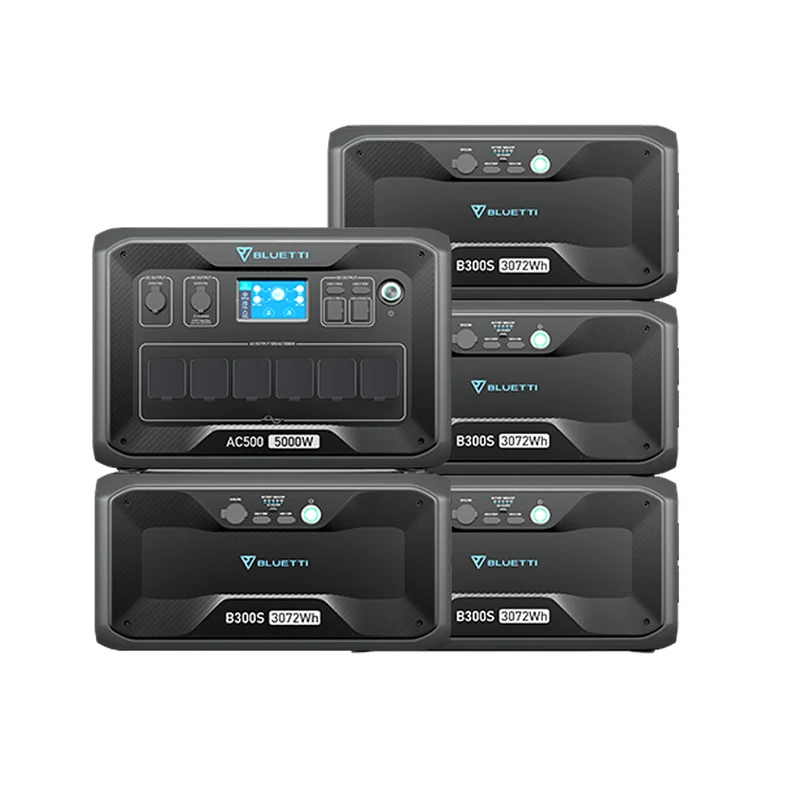 Kit Generatore di Corrente Bluetti 10kW 12288Wh – AC500 + 4 B300S
