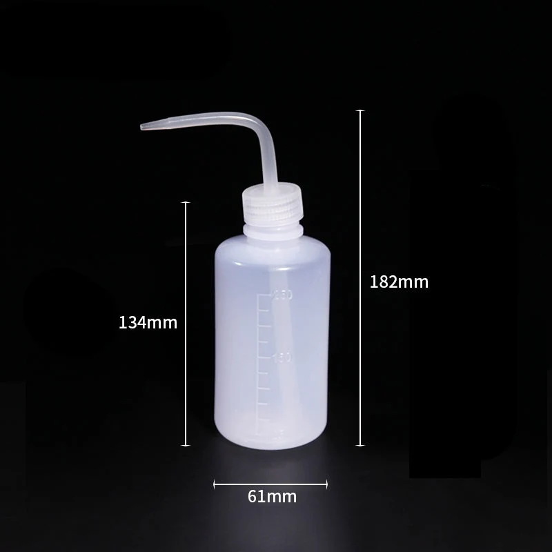 Bottiglie di lavaggio, plastica PE, capacità da 150 ml a 1.000 ml