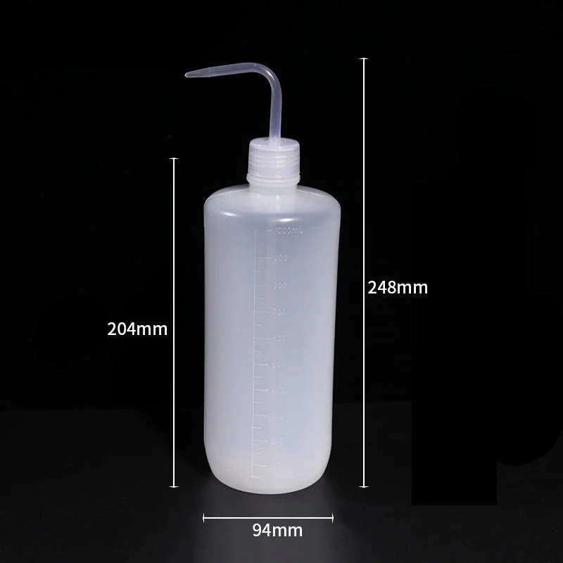 Bottiglie di lavaggio, plastica PE, capacità da 150 ml a 1.000 ml