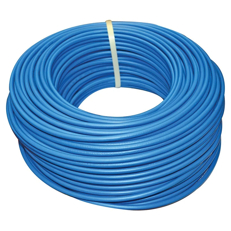 Cavo unipolare fs17 cpr 450/750 sezione 1x10 mmq colore Blu - Matassa da 100 metri