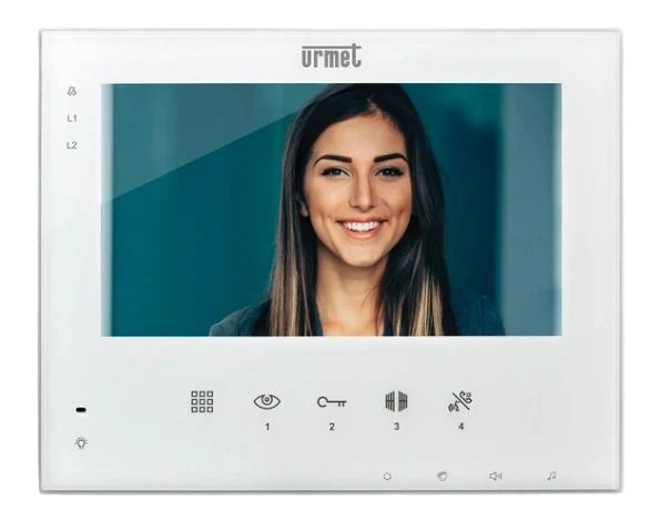 Monitor supplementare urmet 7'' soft touch per kit 1736/501