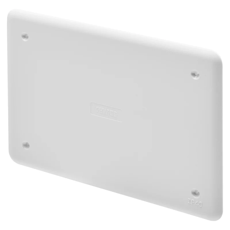 GEWISS GW48015 - Coperchio Basso Antiurto IK10 152x98 IP40 Bianco RAL9016