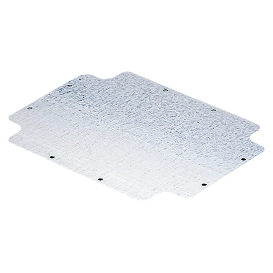 GEWISS GW44617 - Piastra Fondo Lamiera Zincata Cassette 300x220 con Viti