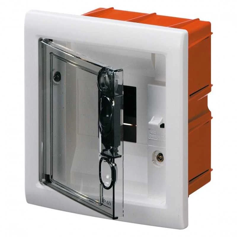 GEWISS GW40602 - Centralino Incasso Fume 4 Moduli IP40 Telaio Estraibile