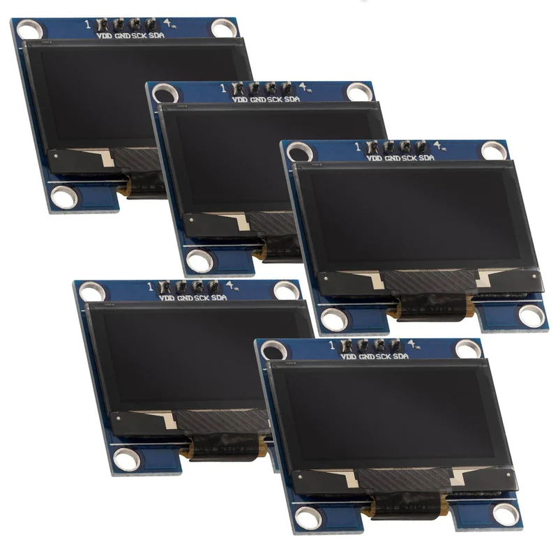 1.3 inch OLED I2C 128 x 64 Pixel Display compatible with Arduino and Raspberry Pi