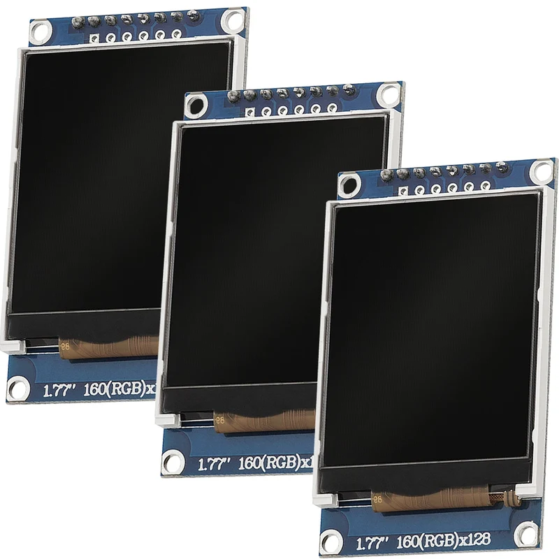 1.77 inch Spi TFT Display and 128x160 Pixels compatible with Arduino and Raspberry Pi