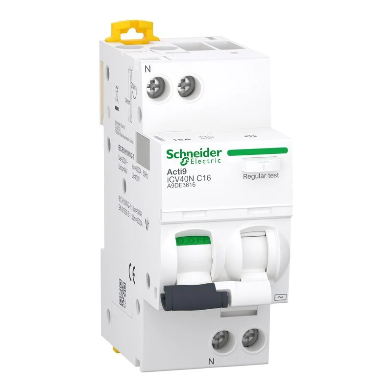 SCHNEIDER A9DE3625 - Magnetotermico Diff. Schneider iCV40N 1P+N C 25A 30mA AC