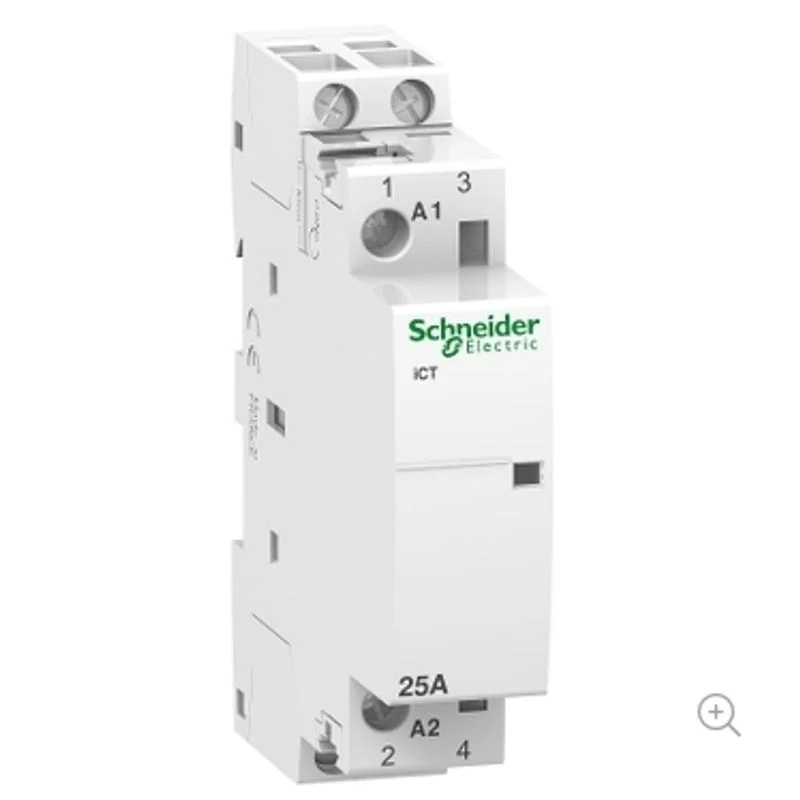 SCHNEIDER A9C20132 - Contattore Schneider Acti9 iCT 25A 2NA Bobina 24V AC 1 Mod.