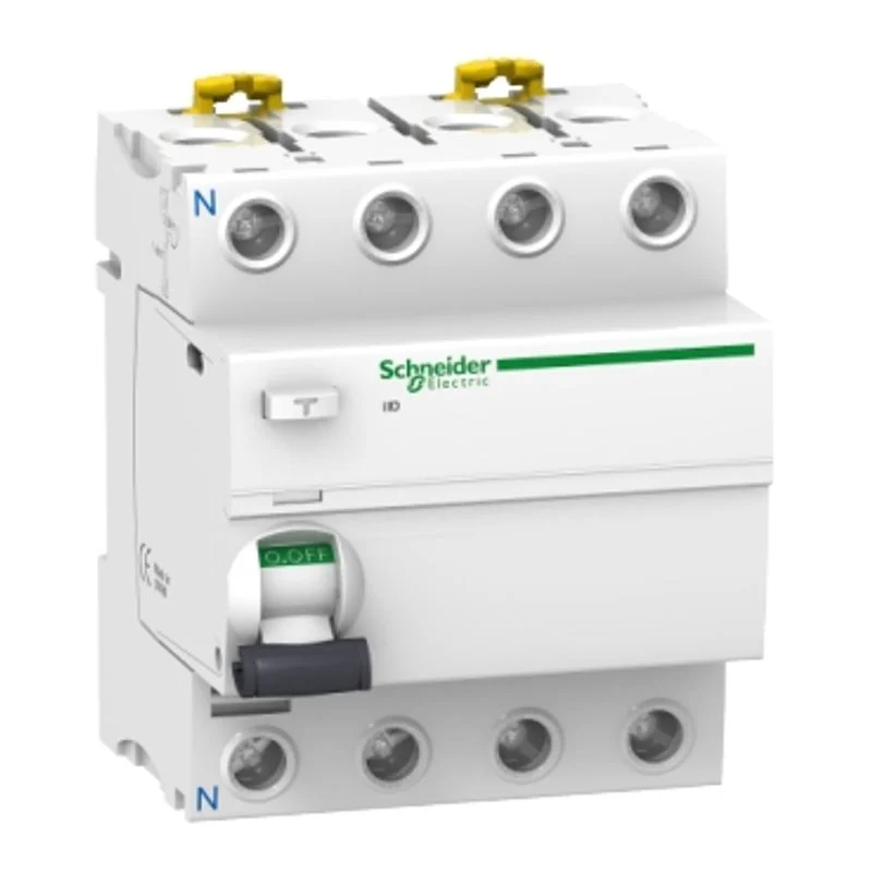 SCHNEIDER A9R41463 - Differenziale Puro Schneider iID 4P 63A 30mA Tipo AC 4 Mod.