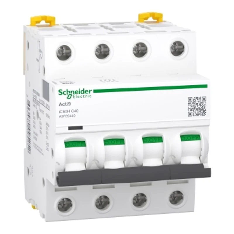 SCHNEIDER A9F89432 - Magnetotermico Acti9 iC60H 4P C 32A 10000A 15kA