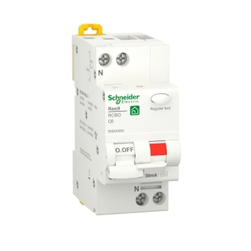 SCHNEIDER R9D60606 - Magnetotermico Differenziale Resi9 RCBO 1P+N C6 30mA AC
