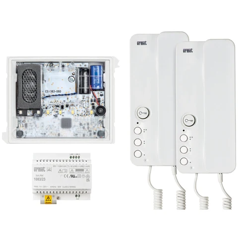 URMET 1183/622 - Kit Base Impianto Audio Alpha 2Voice Urmet