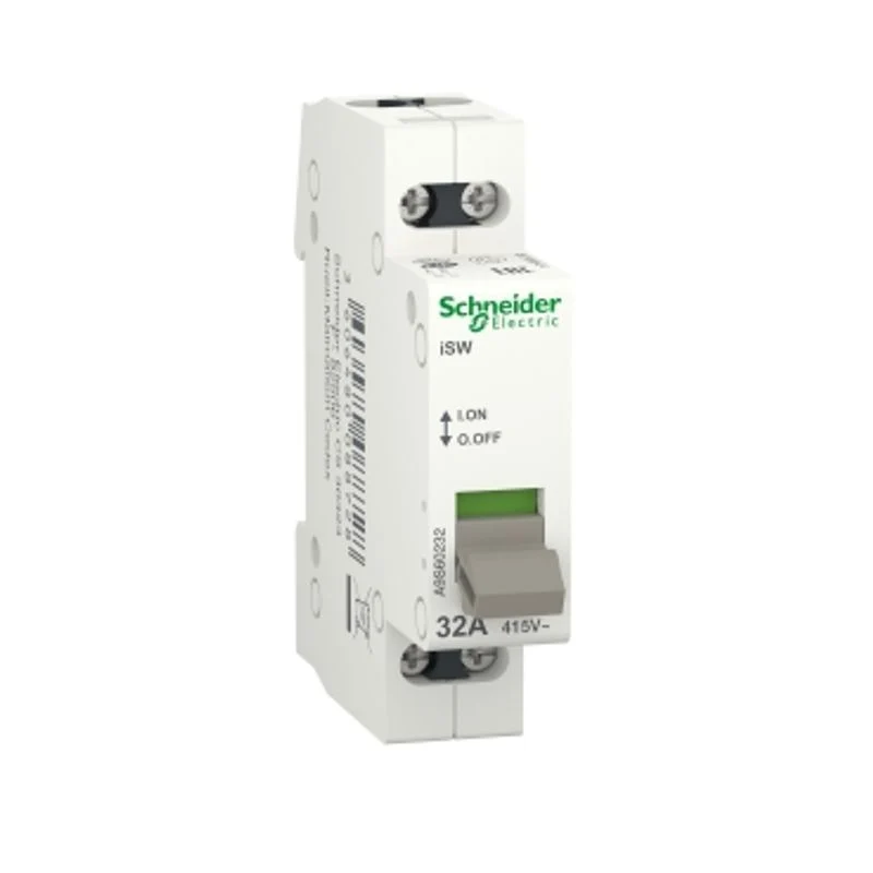 SCHNEIDER A9S60232 - Sezionatore Acti9 iSW 2P 32A 415VAC 1 Modulo DIN