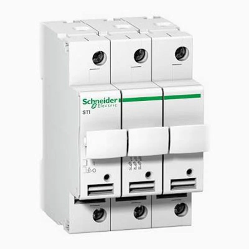 SCHNEIDER A9N15656 - Base Portafusibile Acti9 STI 3P 25A 10,3x38 500VAC