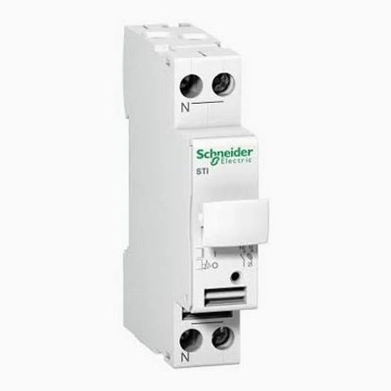 SCHNEIDER A9N15646 - Base Portafusibile Acti9 STI 1P+N 25A 10,3x38 500VAC