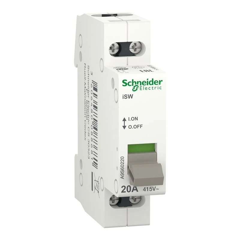 SCHNEIDER A9S60220 - Interruttore sezionatore iSW 2P 20A