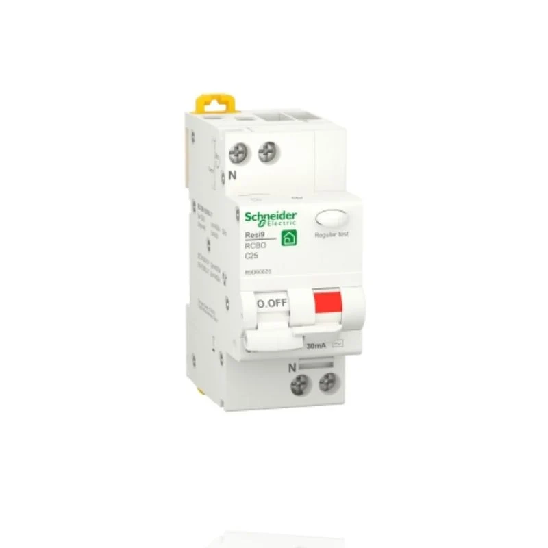 SCHNEIDER R9D60625 - Magnetotermico Differenziale Resi9 RCBO 1P+N C25 30mA AC