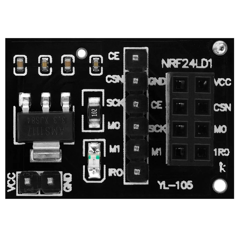 NRF24L01 Adapter for NRF24L01 RF Wireless Transceiver module