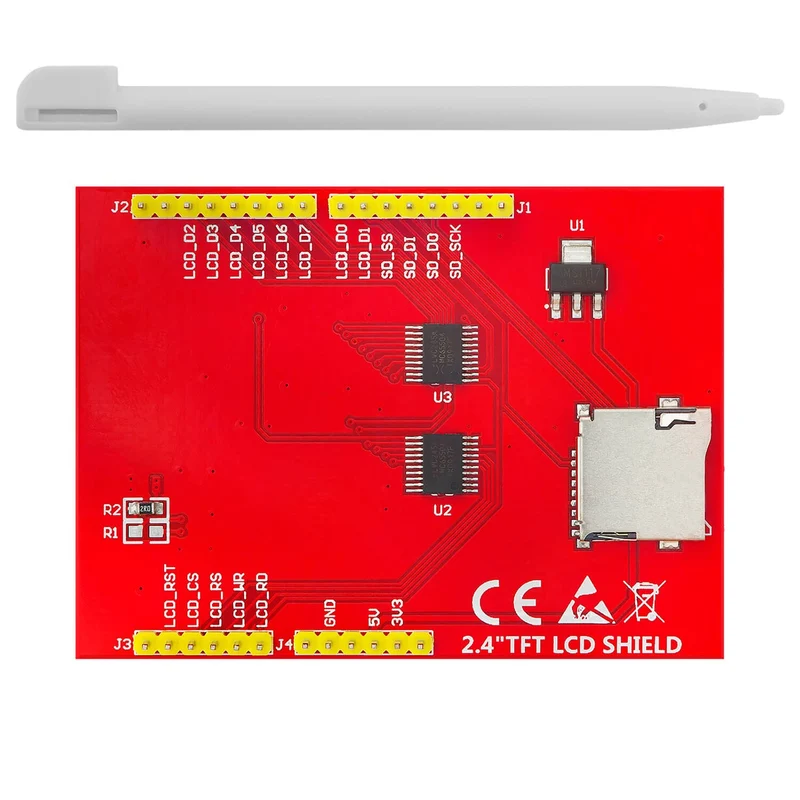 2.4 Inch TFT LCD Touch Display Shield for 5V Compatible with Arduino