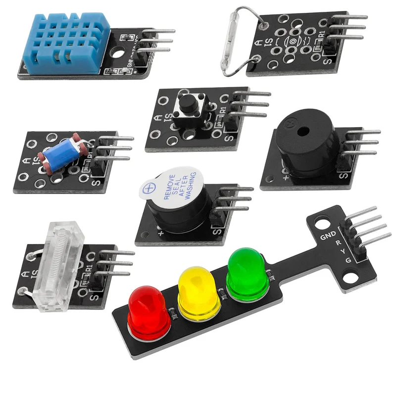 35 in 1 sensor kit module kit and accessory kit compatible with Arduino and Raspberry Pi