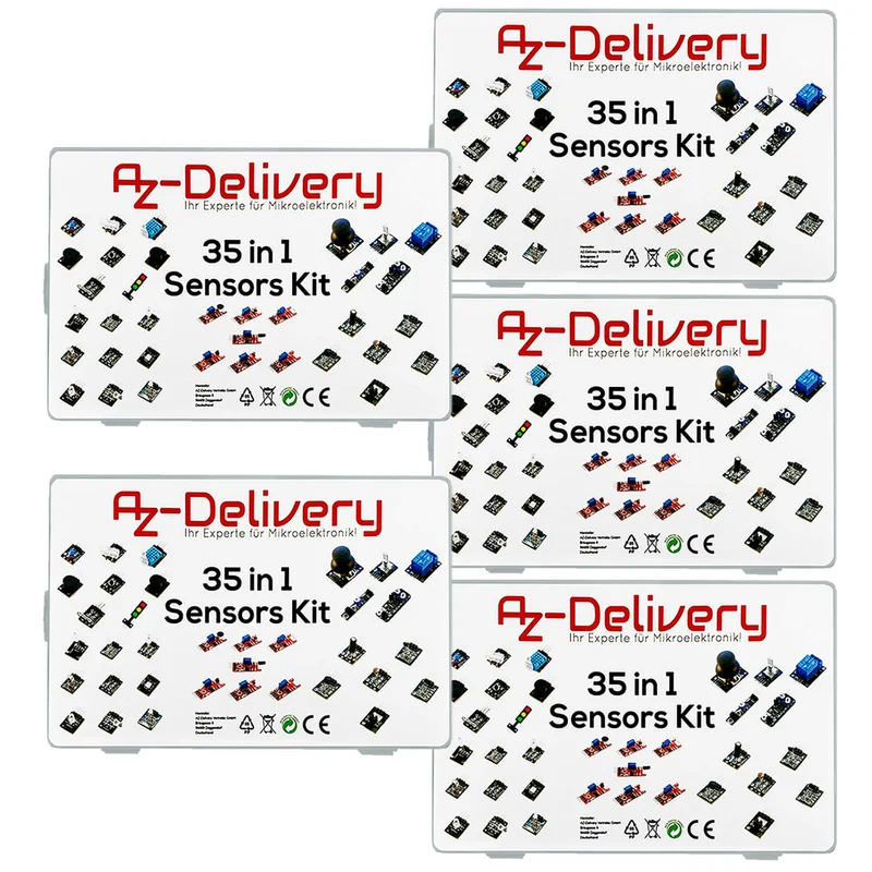 35 in 1 sensor kit module kit and accessory kit compatible with Arduino and Raspberry Pi