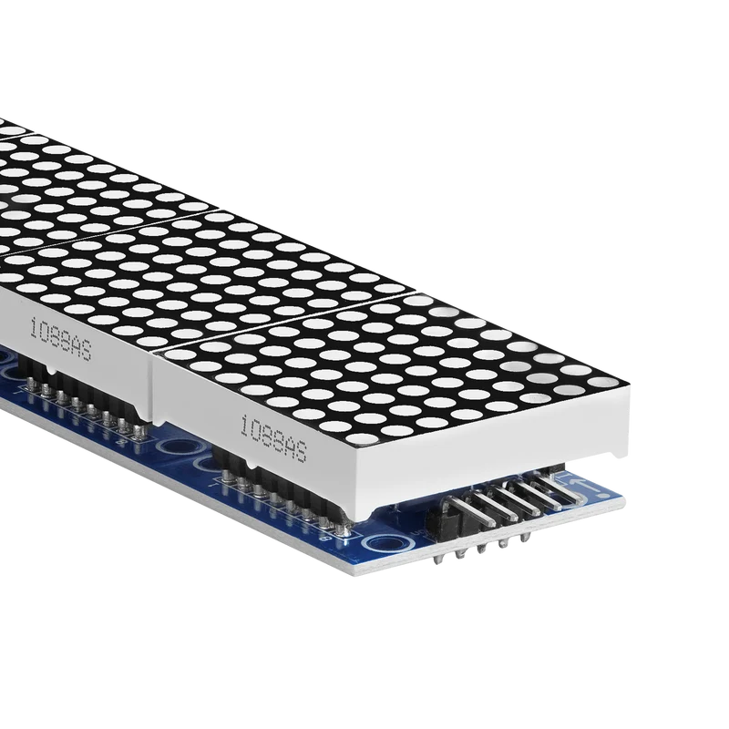 MAX7219 8x32 4 in 1 Dot Matrix LED Display Module Compatible with Arduino and Raspberry Pi