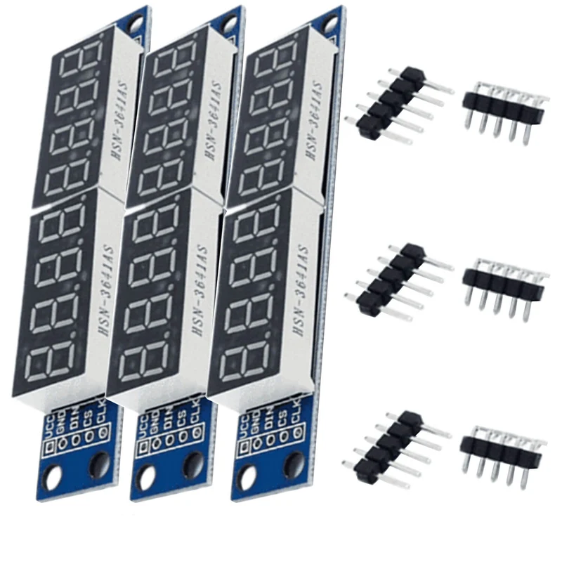 MAX7219 Led Module 8 Bit 7 Segment Display LED Display for Raspberry Pi