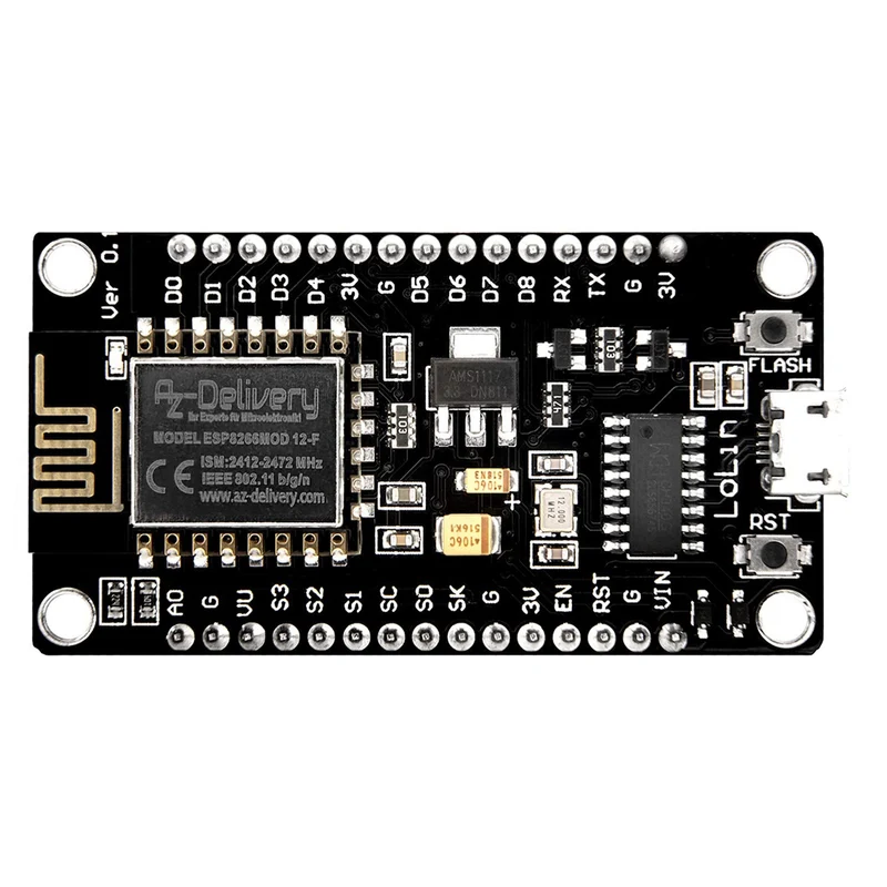 NodeMCU Lua Lolin V3 Module ESP8266 ESP-12F WIFI Wifi Development Board with CH340