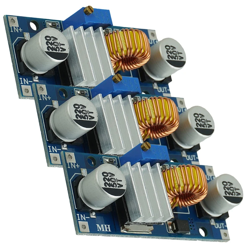 Voltage Converter XL4015 DC-DC Step Down Module 5A 8V-36V to 1.25V-32V