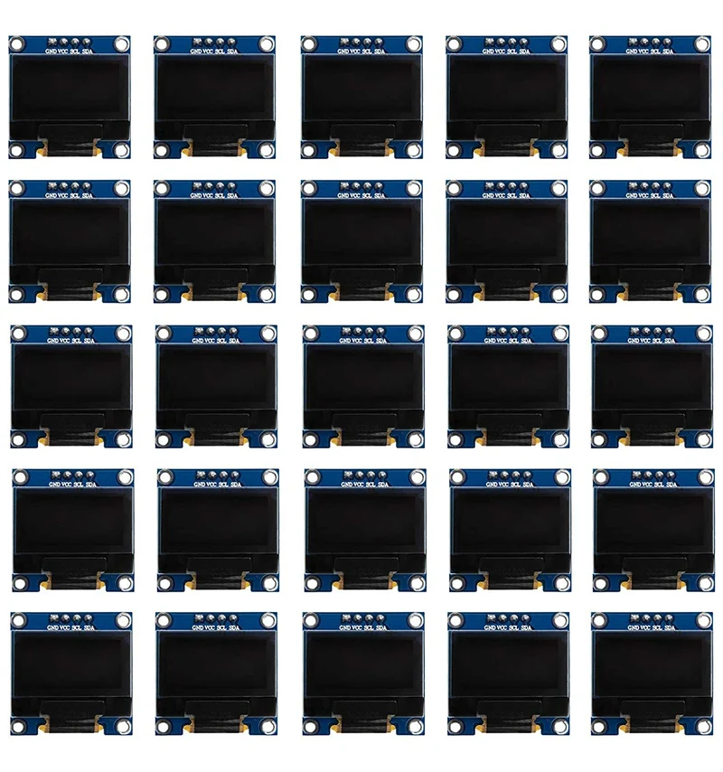 0.96 inch OLED SSD1306 display I2C 128 x 64 pixels compatible with Arduino and Raspberry Pi
